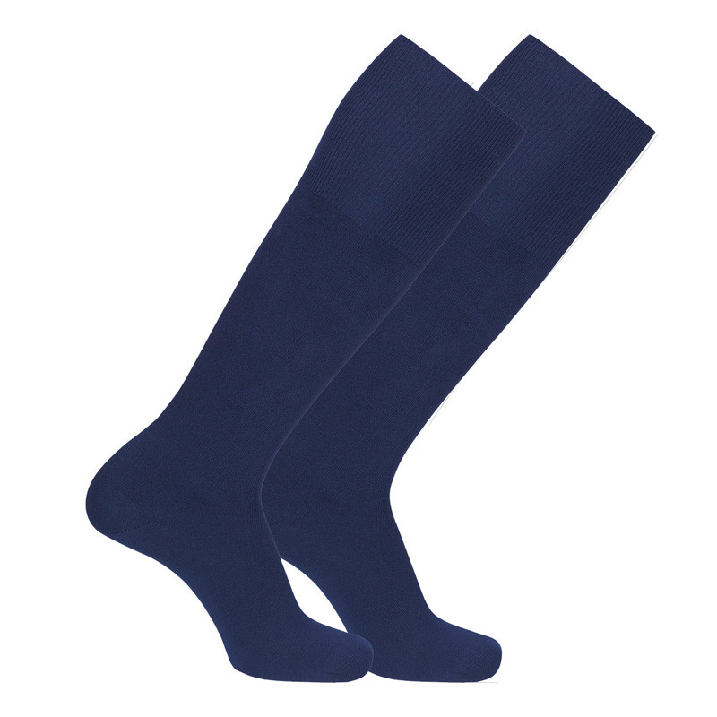 Men modal knee-high socks NAVY BLUE