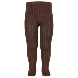 Collants basiques côtelées...