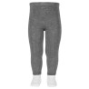 Plain stitch leggings LIGHT GREY