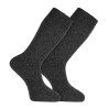 Men short socks with internal terry ANTHRACITE