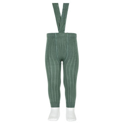Leggings côtelés avec...