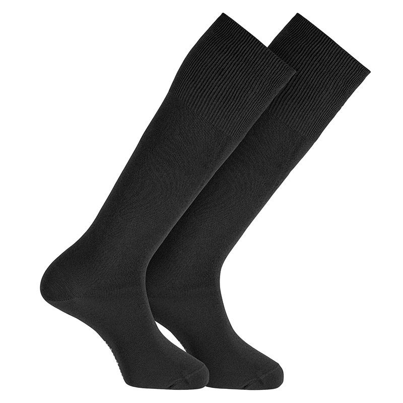 Men modal knee-high socks BLACK