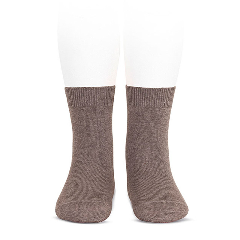 Chaussettes courtes unies basiques TRONC