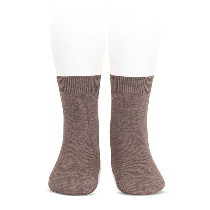 Plain stitch basic short socks TRUNK