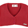 Bolero en tricot ROUGE