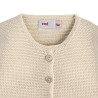 Garter stitch cardigan LINEN