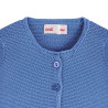 Cardigan a punto legaccio BLU FRANCESE