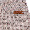 Merino blend set (sweater + footed leggings) NOUGAT