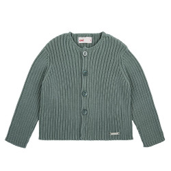 Cardigan a coste LICHENE