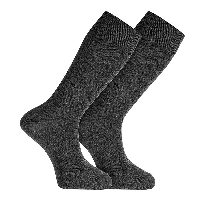 Men cotton loose fitting socks ANTHRACITE