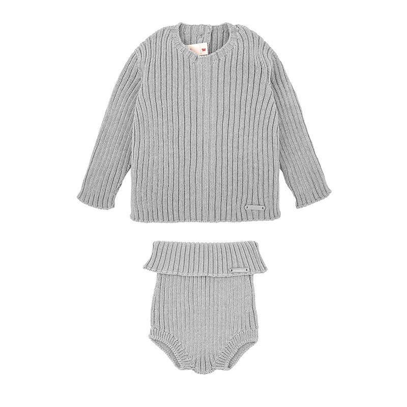 Set a coste (maglione + culotte) ALLUMINIO