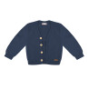 Boys sand stitch cardigan NAVY BLUE