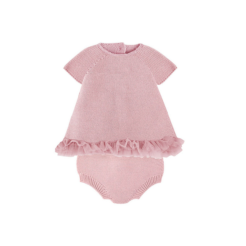 Set tulle (maglione e culotte) ROSA PALLIDO