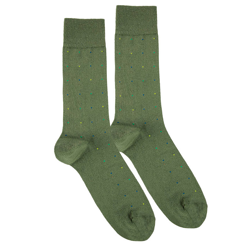Men seaqual colourful dots short socks AMAZONIA