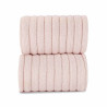 Basic rib knee high socks NUDE