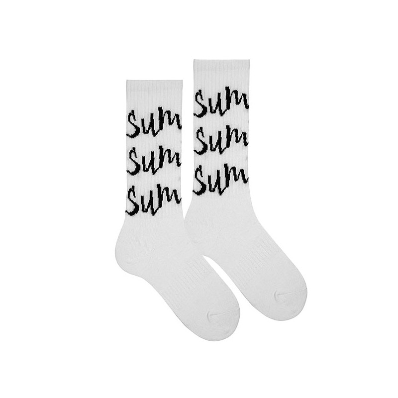 Chaussettes hautes sport summer BLANC