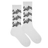 Chaussettes hautes sport summer BLANC