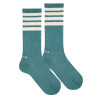 4-stripes sport socks STONE BLUE