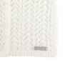 girls openwork cardigan CREAM