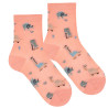 Chaussettes mini dinosaures brodés PIVOINE