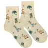 Chaussettes mini dinosaures brodés LIN