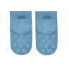 Non-slip ankle socks - circles PORCELAIN