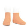 Elastic cotton ankle socks PEACH