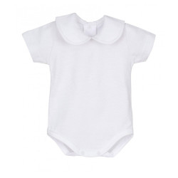 Short sleeve bodysuit with...