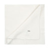 Chale tricot point riz jacquard lapin CREME