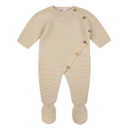 Pelele punto bobo con pie LINO
