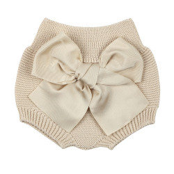 Garter stitch culotte with...