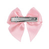 Hair clip with small satin bow CHEWING GUM