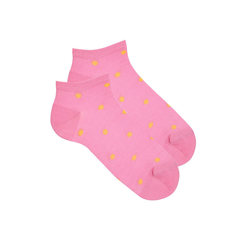 Polka dot print trainer socks CHEWING GUM