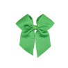 Hair clip with grosgrain bow ANDALUSIAN GREEN