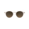 Round shape sunglasses for kids aged 5 to 10 BEIGE