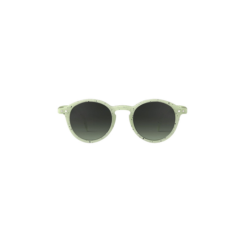 Round shape sunglasses for kids aged 5 to 10 GREEN