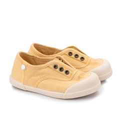 Canvas sneaker barefoot YELLOW