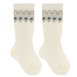 Chaussettes hautes en...