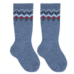 Chaussettes hautes en...