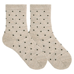 Meias lã merino com micro...