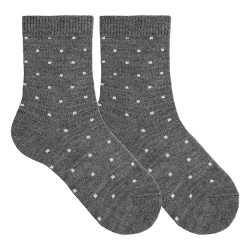 Meias lã merino com micro...