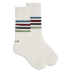 Calze lunghe sport con 4...