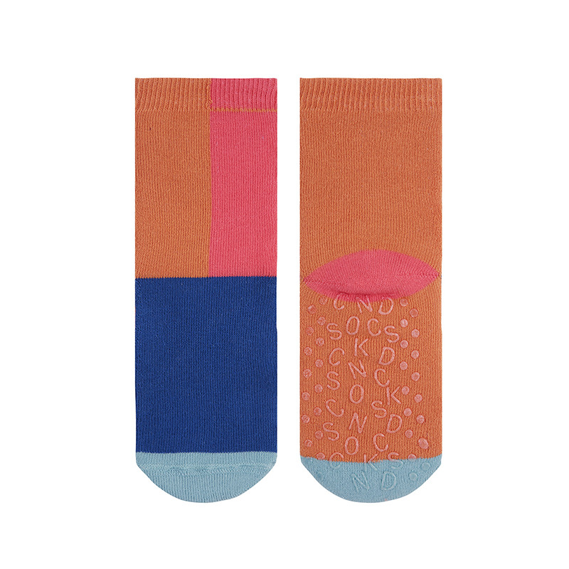 Abstract non-slip socks SWEET POTATO