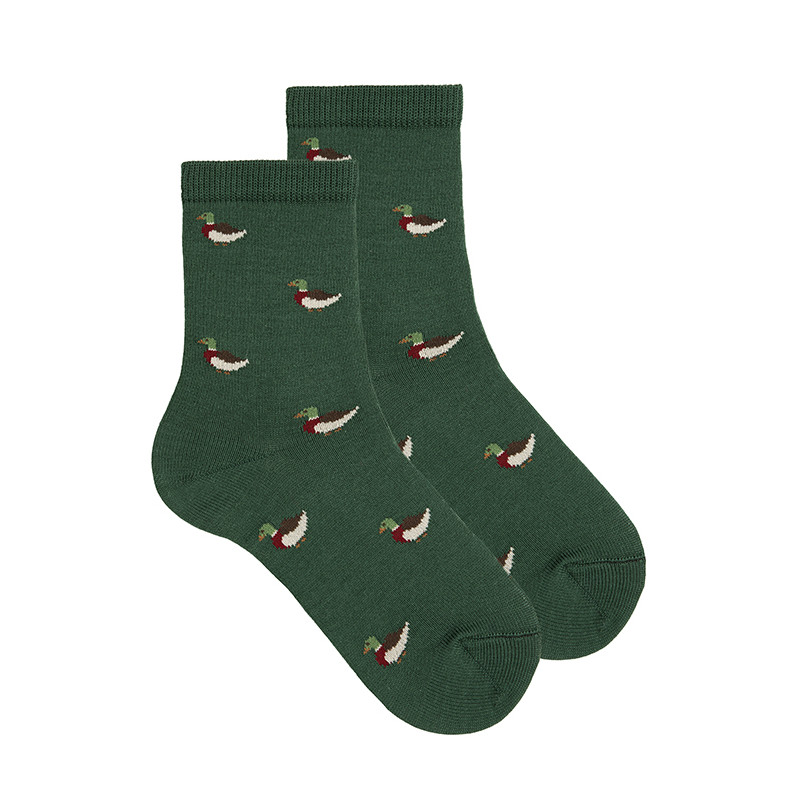 Calcetines pato de caza VERDE BOTELLA