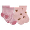 Pack: 1 parell mitjons esquirol + 1 parell llistat ROSA MAQUILLATGE