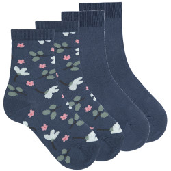 Pack: 1 paio calze a fiori...
