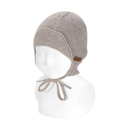 Merino wool-blend knit hat...