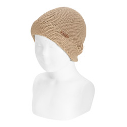 Gorra punt girat mescla...