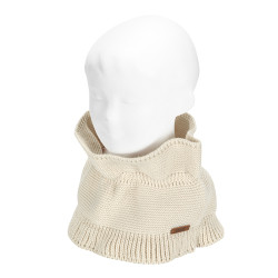Cuello punto bobo con...