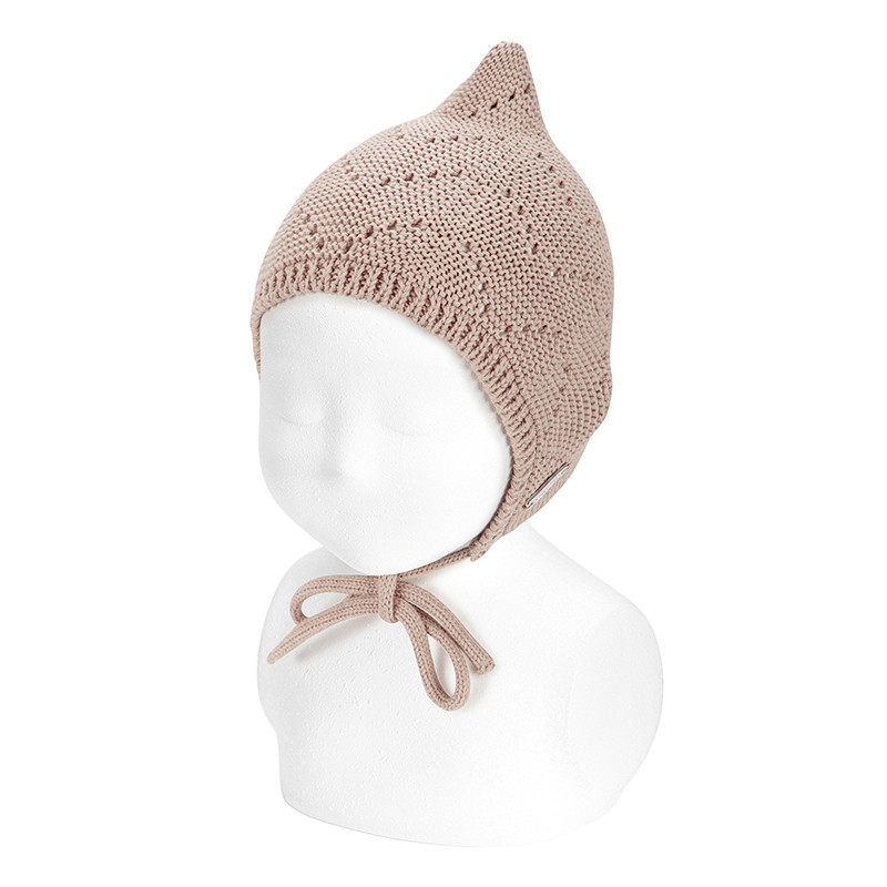 Capota elf calada punt links ROSA VELL